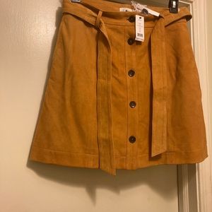 JOIE 100% SUEDE SKIRT- BNWT!